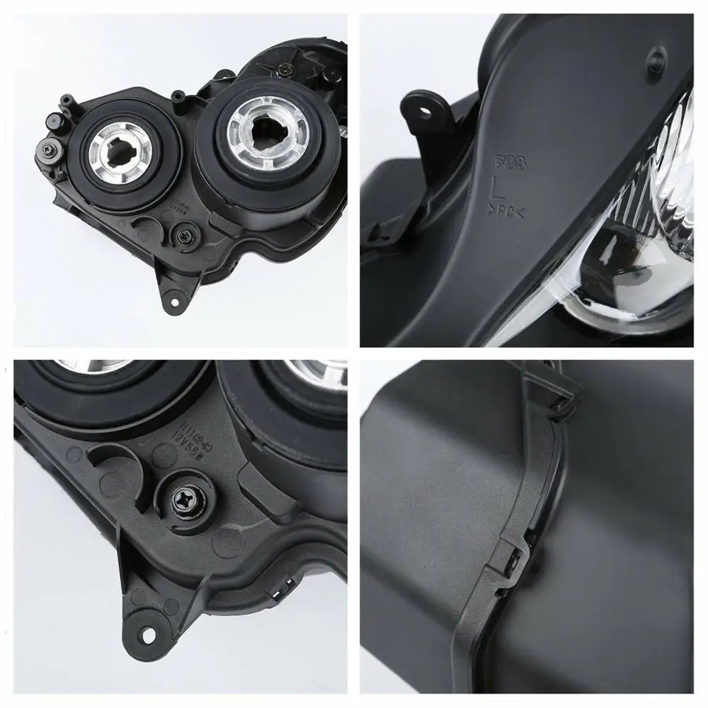 Фара мотоцикла в сборе для Kawasaki Ninja ZX14R ZX-14R ZZR 1400 2006-2011 07 08 09 10