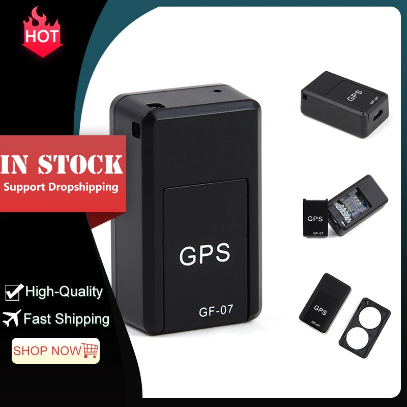 GF07 GSM GPRS мини автомобильный GPS локатор трекер Gps с защитой от потери устройство