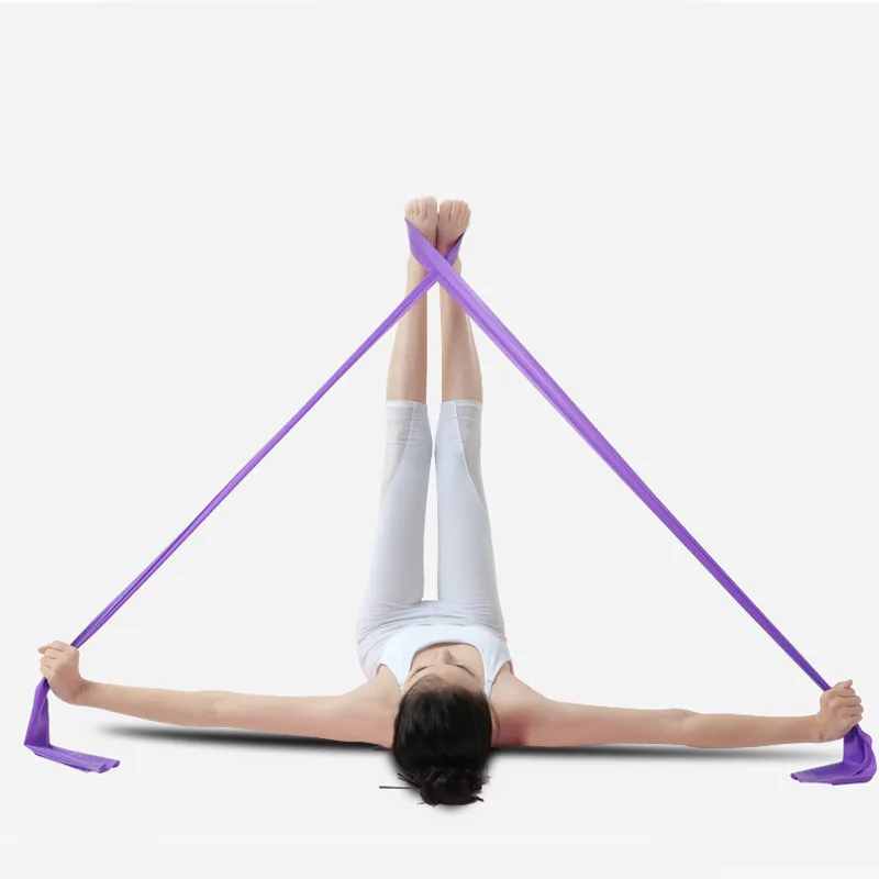 Resistance Bands Elastic Exercise Bands Set for Recovery Physical Therapy Yoga Pilates Rehab Fitness Strength Training 200cm
