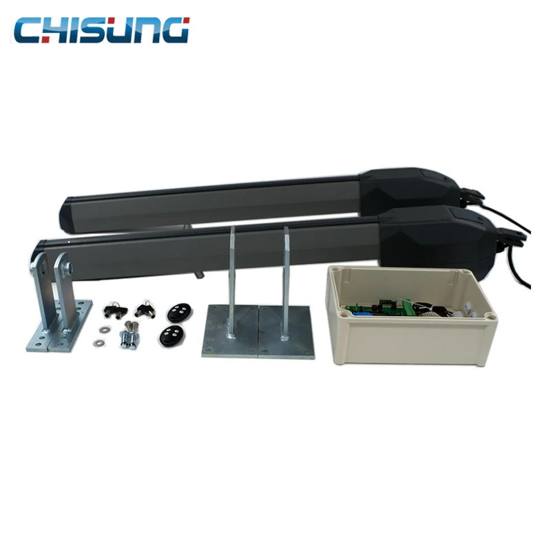 US $253.80 CSSGO06 AC 220v110V High Quality Automatic Swing Door Operator Gate Opener For Heavy Duty Home Gate