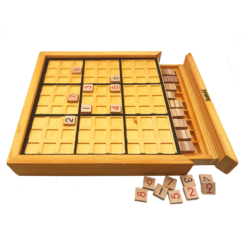 Jiugongge Game Sudoku Chess Iq Wooden Entertainment Puzzle Decompression Toys Boys DD6SD | Игрушки и хобби