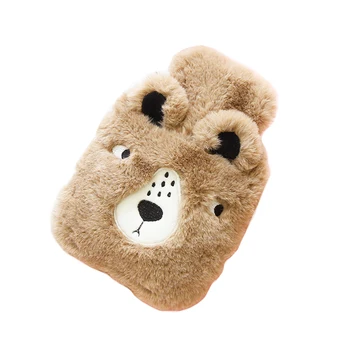 

Durable Portable Winter Warm Cartoon Student Plush Bottle Soft