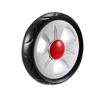 

uxcell Plastic Swivel Pulley Wheel 134mm / 5.26inch Dia Wheel 6mm Mounting Hole Dia Black Red