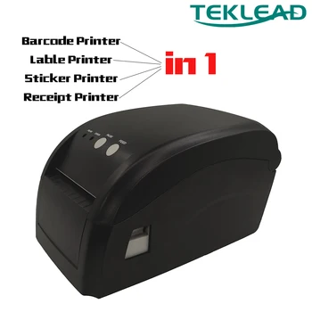 

TEKLEAD Label printer Thermal Receipt printer 2 in 1 Bill Sticker Barcode printers 20mm-80mm for Android iSO windows