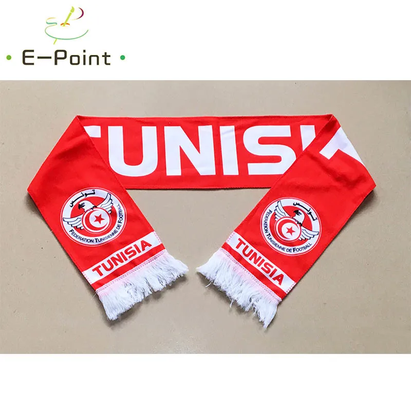 145*16 cm Size Tunisia National Football Team Scarf for Fans 2018 World Cup Russia Double-faced Velvet Material | Дом и сад