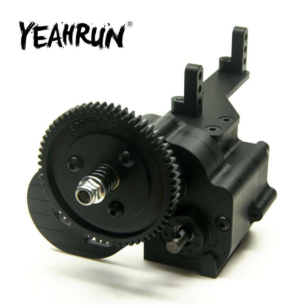 METAL ASSEMBLED TRANSMISSION GEARBOX 80T W/ STEEL GEAR FOR AXIAL RACING WRAITH 