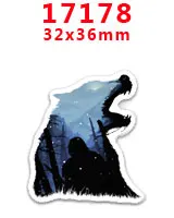 17178 30 шт мультфильм персонаж плоское украшение из смолы PR 17178 - Цвет: 17178