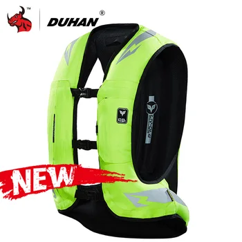 

DUHAN New Motorcycle Air-bag Vest Motorcycle Jacket Moto Racing Professional Advanced Air Bag System Motocross Protective Airbag