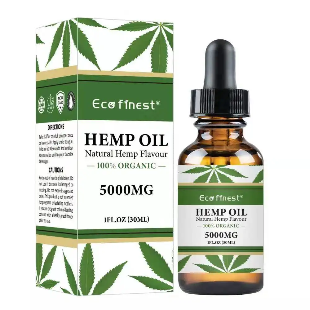

Natural Hemp Seed Oil Pure Organic Hemp Oil Essential Oil For Relieving Body Stress Skin Care Massage Anti Anxiety Relax 30ml