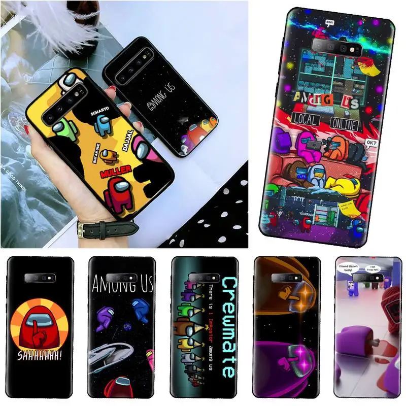 

Fashion game among us Phone Case For Samsung S6 S7 edge S8 S9 S10 e plus A10 A50 A70 note8 J7 2017