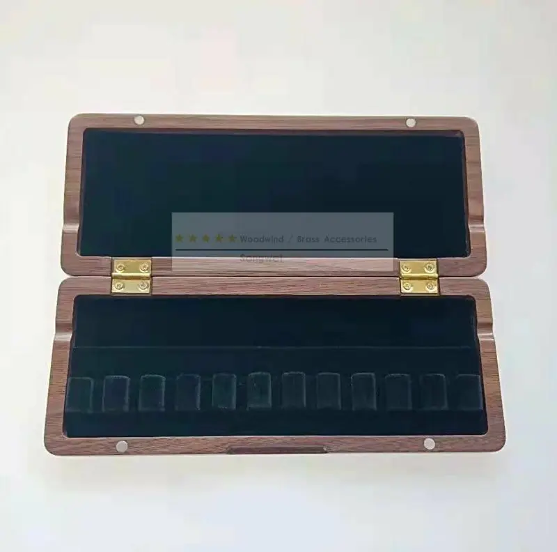 Красивый Деревянный чехол Bassoon reeds, удерживающий 11 шт. Тростников