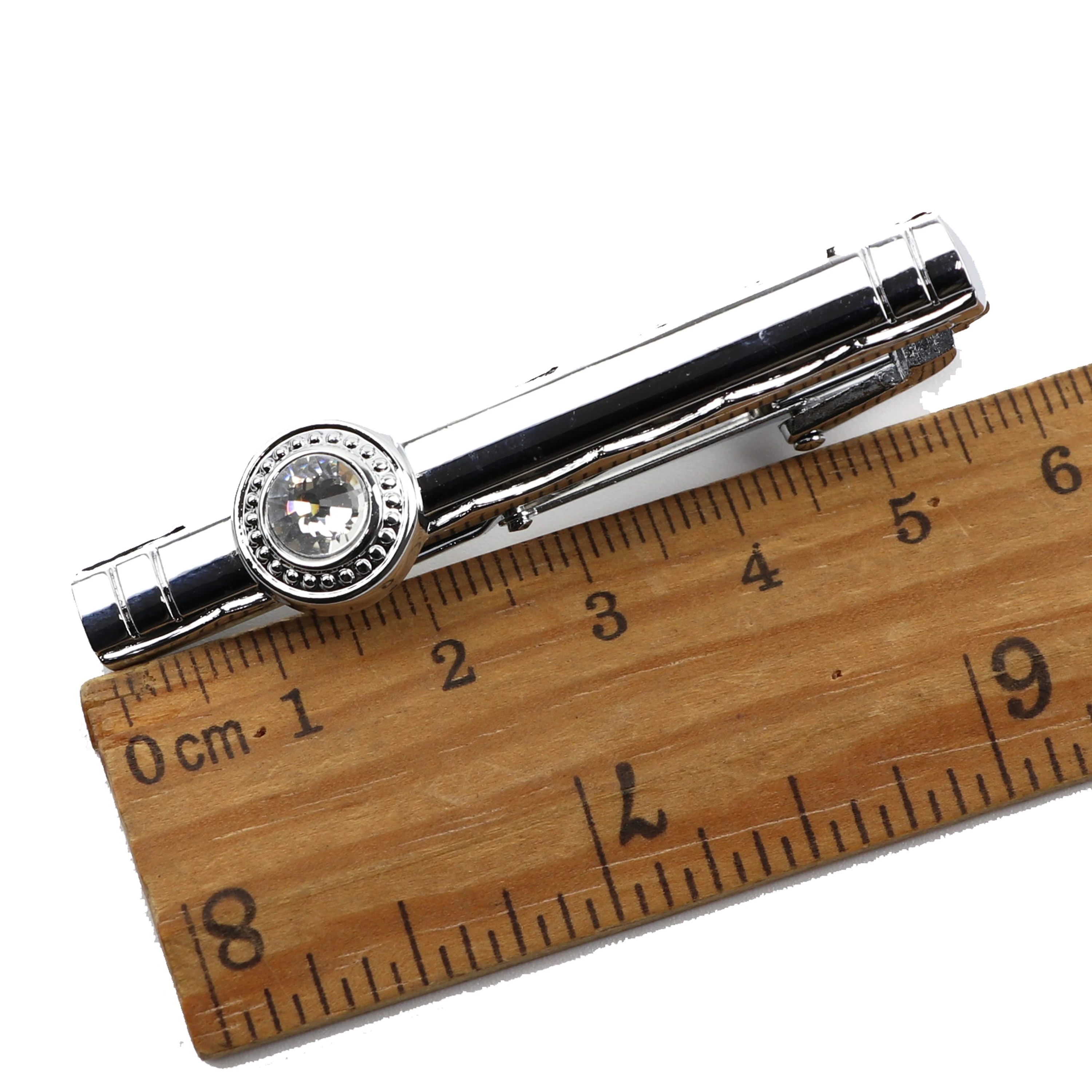 Fashion Tie Clip Jewelry Simple Enamel Mens Business Luxury Design Bar Pinch Clasp Tie Pin Gift tie clips