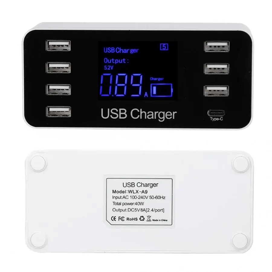 Универсальное зарядное устройство cargador us Plug