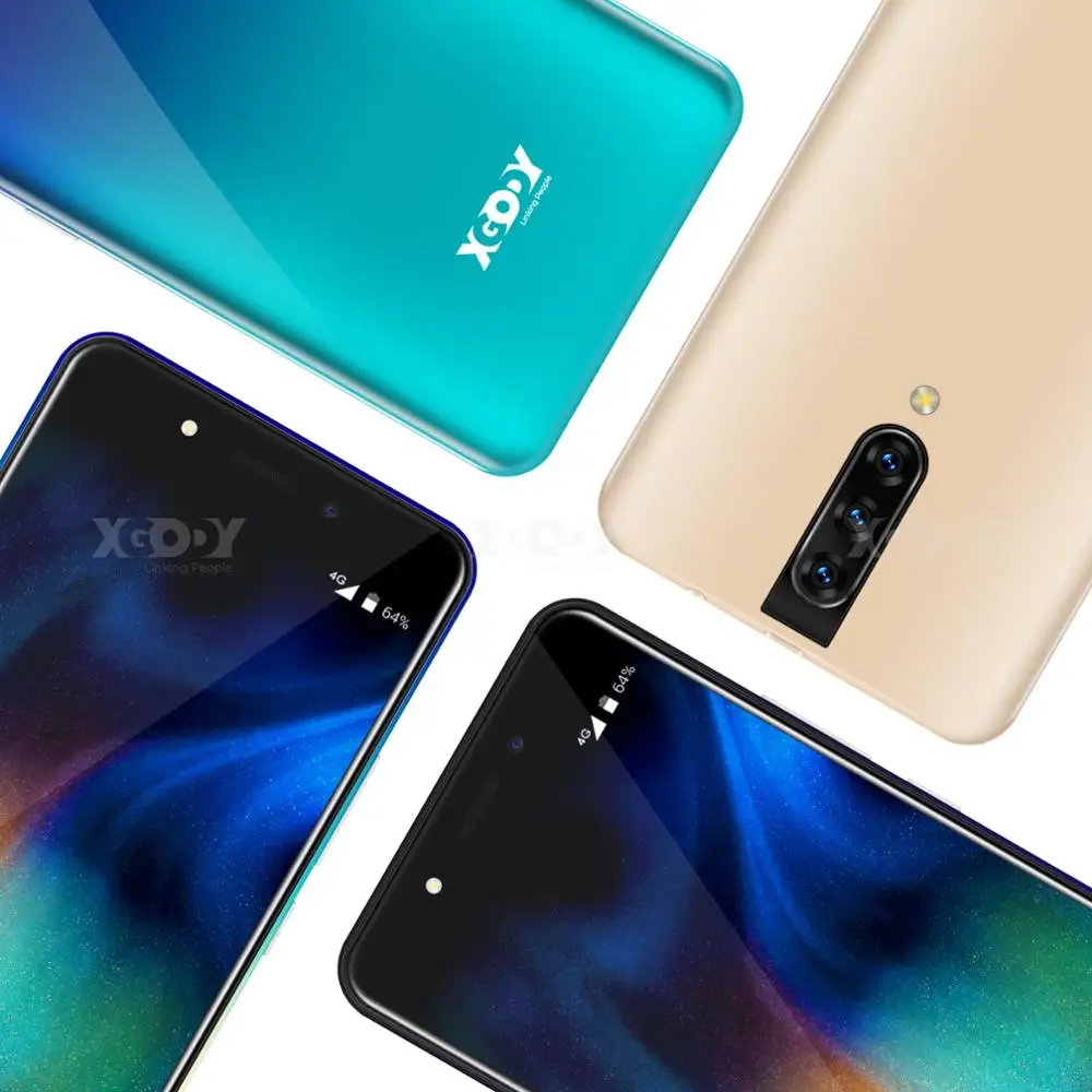 XGODY K20 смартфон с 5 дюймовым дисплеем четырёхъядерным процессором MTK6737 ОЗУ 2 Гб ПЗУ