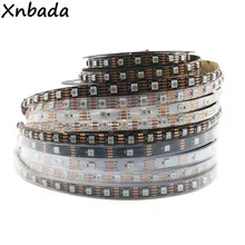 WS2815(WS2812B WS2813 обновляться) RGB светодиодный Пиксели полосы светильник индивидуально адресуемых СВЕТОДИОДНЫЙ двойной сигнала 30/60/100/144 светодиодный s/m