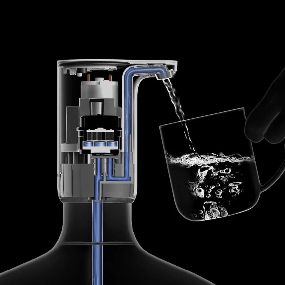 MI Mijia Sanjie T1 автоматический сенсорный выключатель водяной насос Беспроводная перезаряжаемая USB Электрический дозатор водяной насос с usb-кабелем