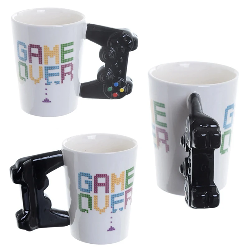 Новая креативная кружка Game Over Coffee 3D игровой контроллер керамическая чашка кружки