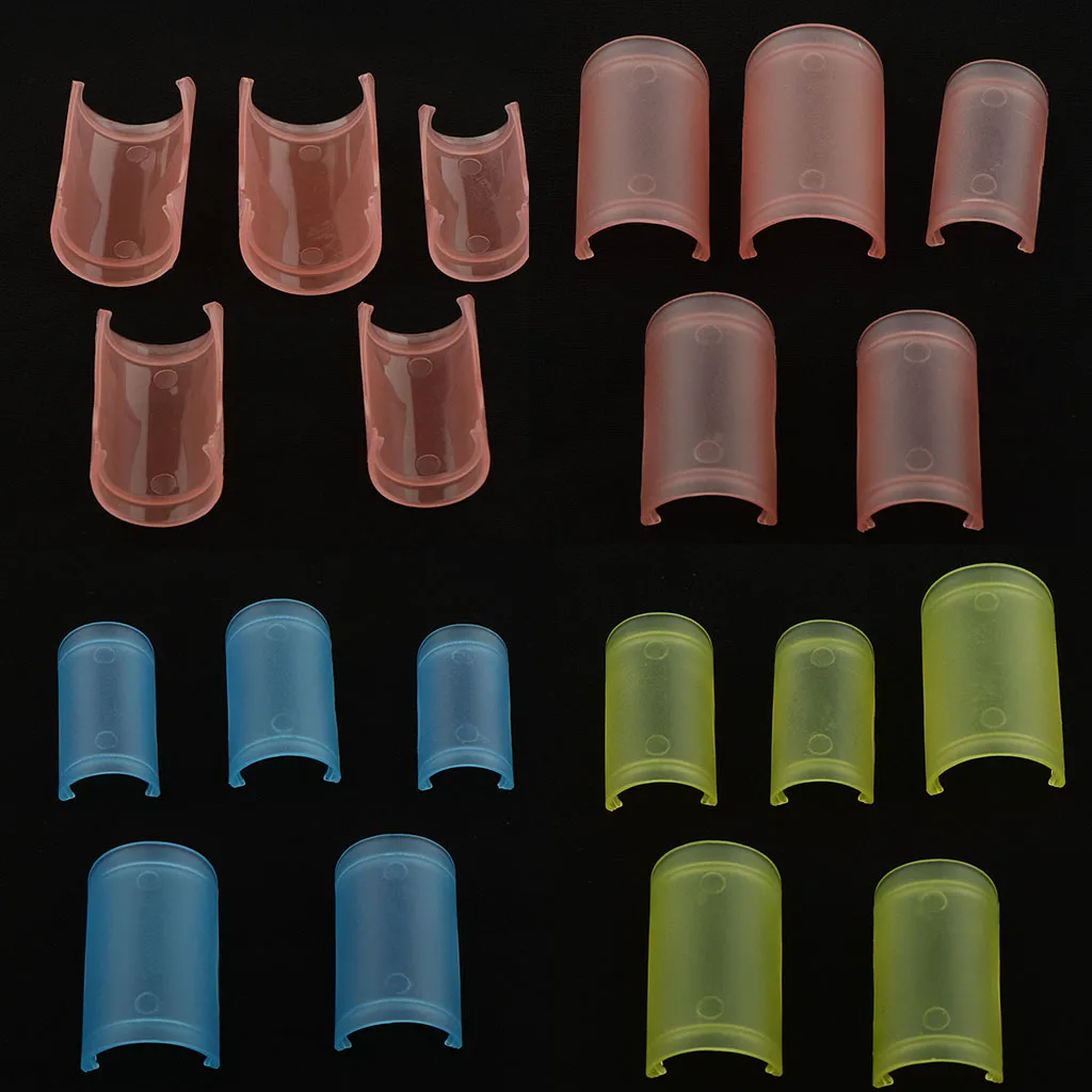 5 Pieces Dimo Protector Protective Cover for Chinese Dizi Bamboo Flute Replacement Parts