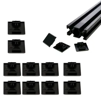 

10pcs Aluminum Profile End Cap 2020 Plastic End Cap Cover Plate for EU Profile