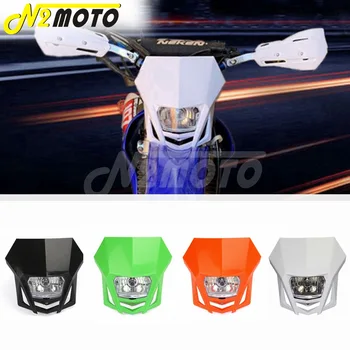 

Universal 35W Dual Sport Off-road Motorcycle Headlights Orange Head Lamp Enduro for KTM EXC EXCF XC XCF XCW XCFW MX Dirt Bike