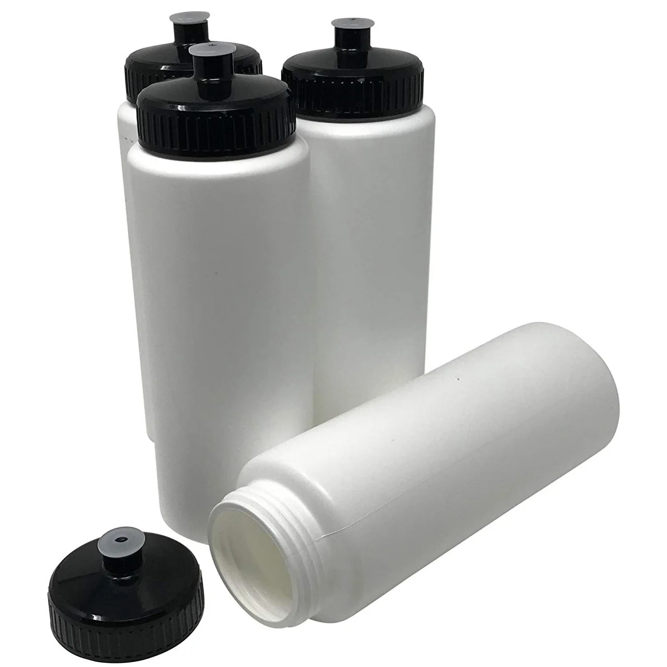 

32 Ounces Sports And Fitness Extrusion Water Bottle Excluded Bisphenol a hdpe Plastic 1000 Ml Large Capacity