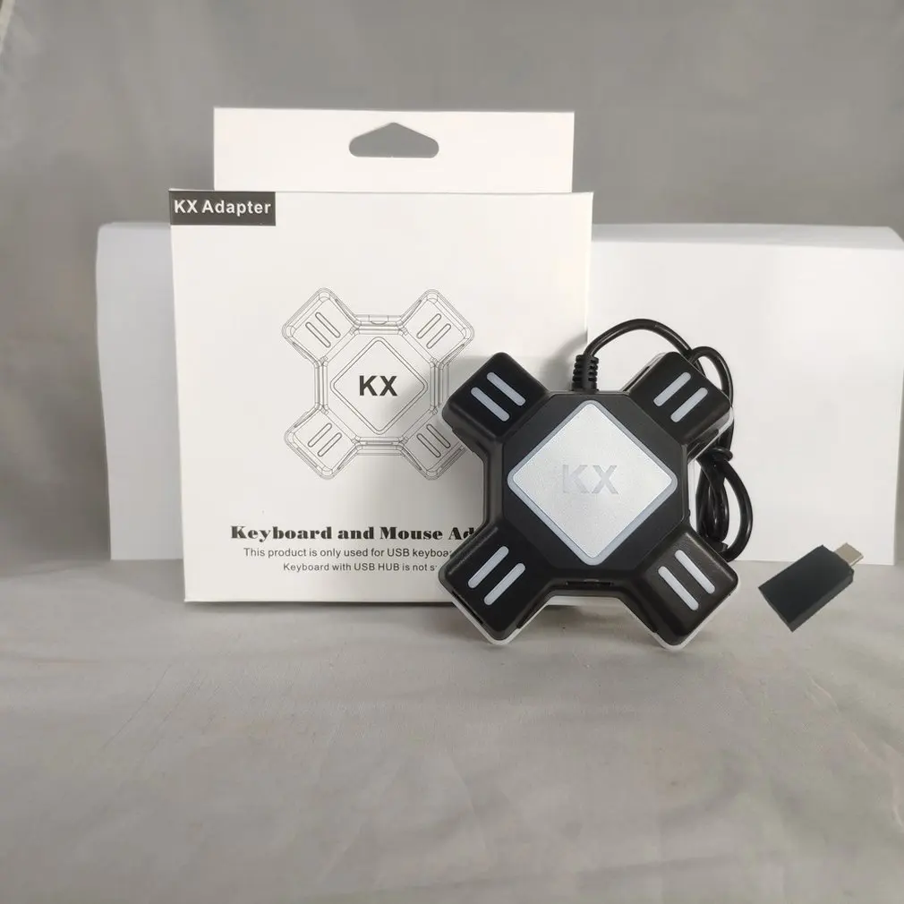 FOR Switch/Xbox/PS4/PS3 Gamepad to Keyboard and Mouse Converter Precision Mouse& Keyboard Converter