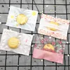 Hot Seal Bag Frosted Plastic Cake Biscuit Dessert Candy Packaging Bags Flower cute Cat Opp Bags Food Packing Party Favors ► Photo 3/6