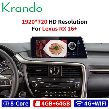 

Krando Android 8.1 10.25'' car radio gps navigation for Lexus RX/200T/450H 2015-2018 multimedia system player