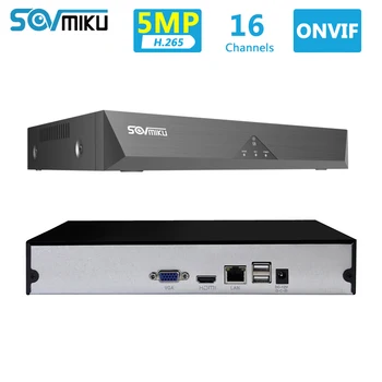 

H.265 Max 5MP Output CCTV NVR 16CH 5MP IP Camera Security Metal Network Video Recorder H.265 Motion Detection ONVIF P2P CCTV NVR
