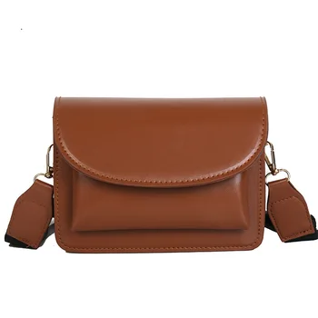 

Fashion Casual Mini Leather Shoulder Bags New Vintage Women Flap Lady Elegant Envelop Clutch Handbags Luxury Cell Phone Purses