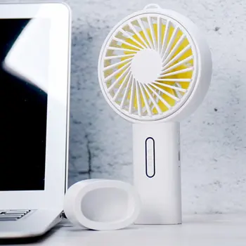 

F20 Mini Portable USB Rechargeable Hand Held Air Conditioner Summer Cooler Fan Personal Office Fan for Home