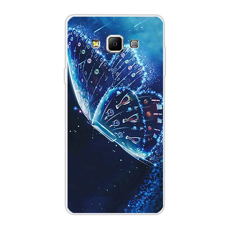 21 Ультра тонкий чехол для Galaxy S6 Edge Plus SM-A700F SM-J700F SM-A320F модный прозрачный чехол для телефона для J7 A3 A7 - Цвет: 21