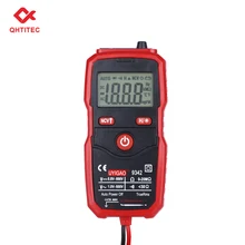 Qhttec – multimètre numérique Portable TM UA9342, testeur professionnel de tension AC DC, multimètre NCV, Test de câblage, ammètre à 1999 points