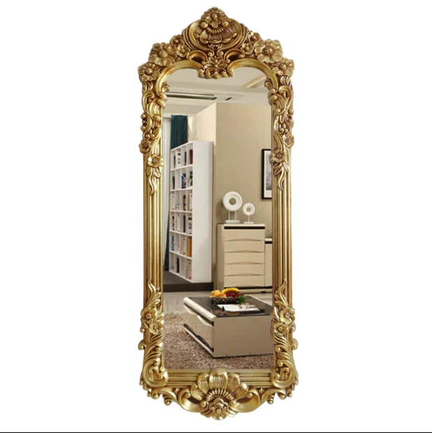 floor to ceiling clock lobby clock european style seat clock vertical clock floor to ceiling tv cabint European style luxury floor-to-ceiling dressing mirror wall-mounted mirror European style mirror retro haircut mirror