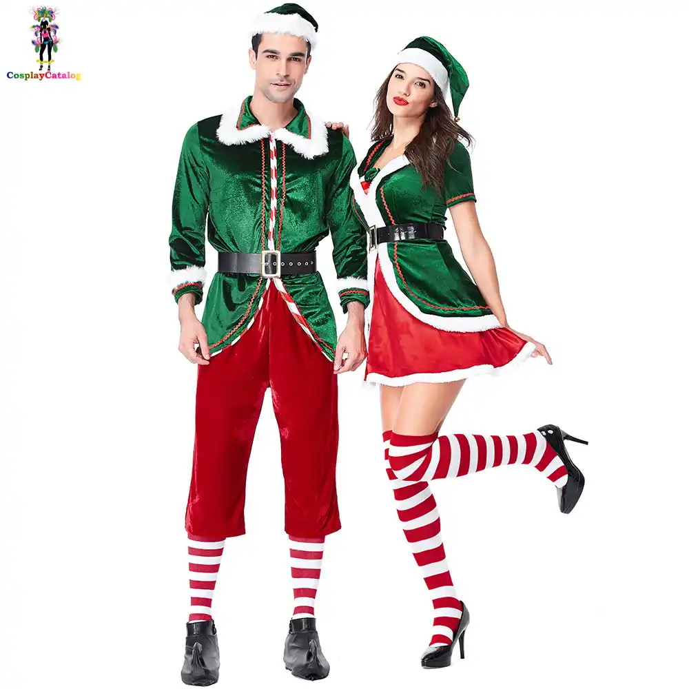 women's santa's helper costume