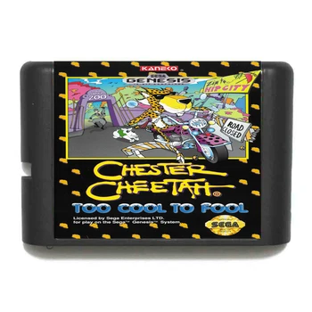 

Chester Cheetan 16 bit MD Game Card For Sega Mega Drive For Genesis