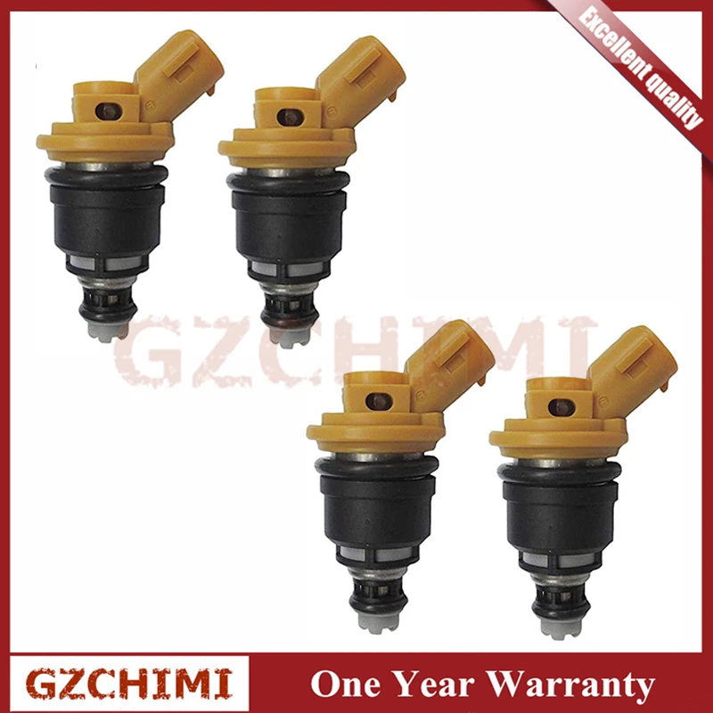 6600-AA170 4 шт. OEM 550cc желтый боковой подающие форсунки для Subaru STI WRX GC8-1 шт