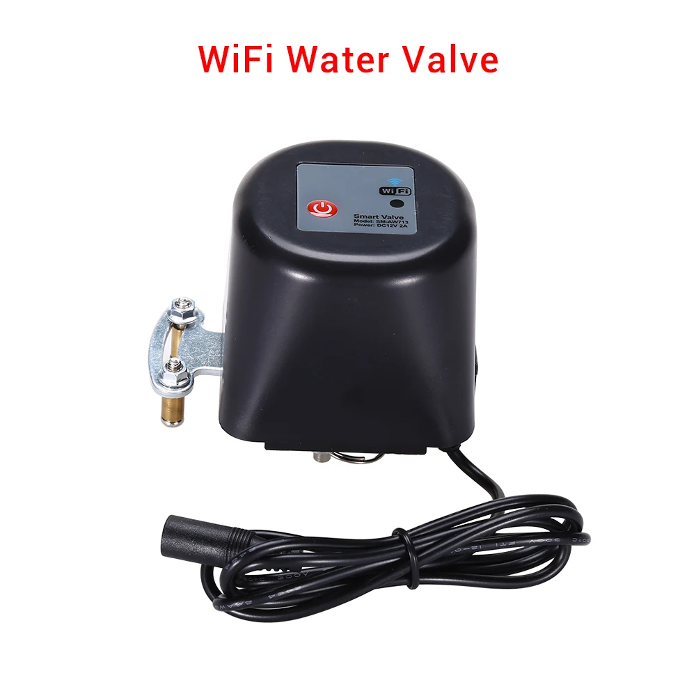 Смарт-WI-FI водяной клапан система автоматизации умного дома клапан воды газа управления 12V 1A работать с Alexa и Google home