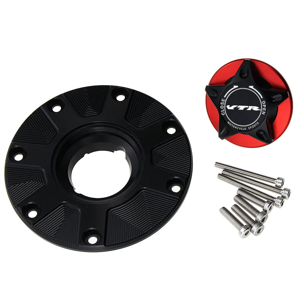 VTR газа топливного бака Кепки для HONDA VTR 1000F VTR1000 F VTR1000F 2001-2005 мотоциклетные Quick Release крышка