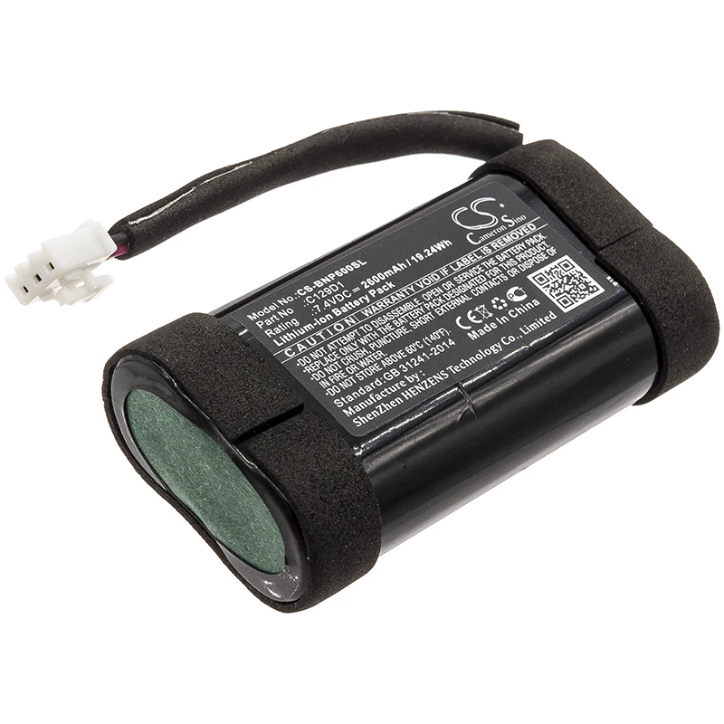 Cameron sino 2600mah аккумулятор для BANG& OLUFSE 11400 1140026 BeoPlay P6 BANG& OLUFSE 2INR19/66 C129D1