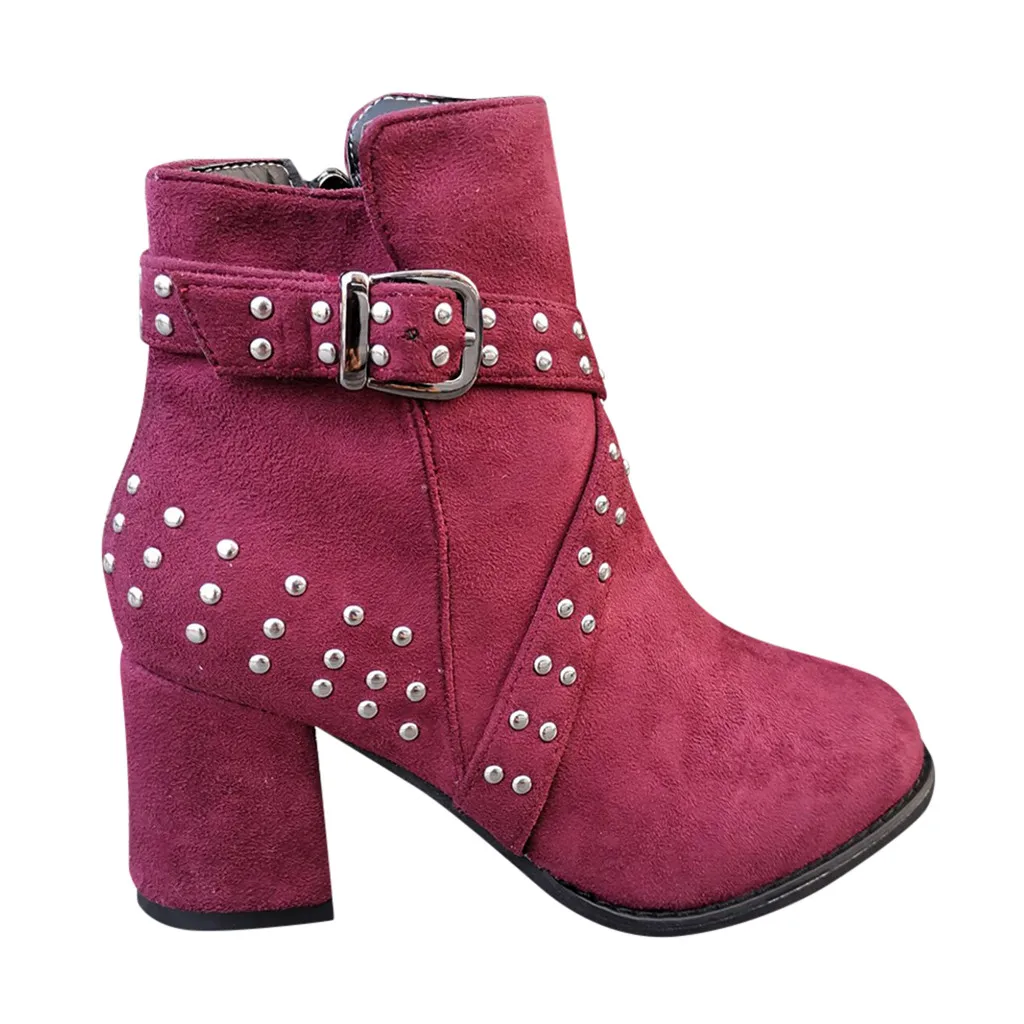 Г., ботинки женские винтажные ботильоны в римском стиле с острым носком ...