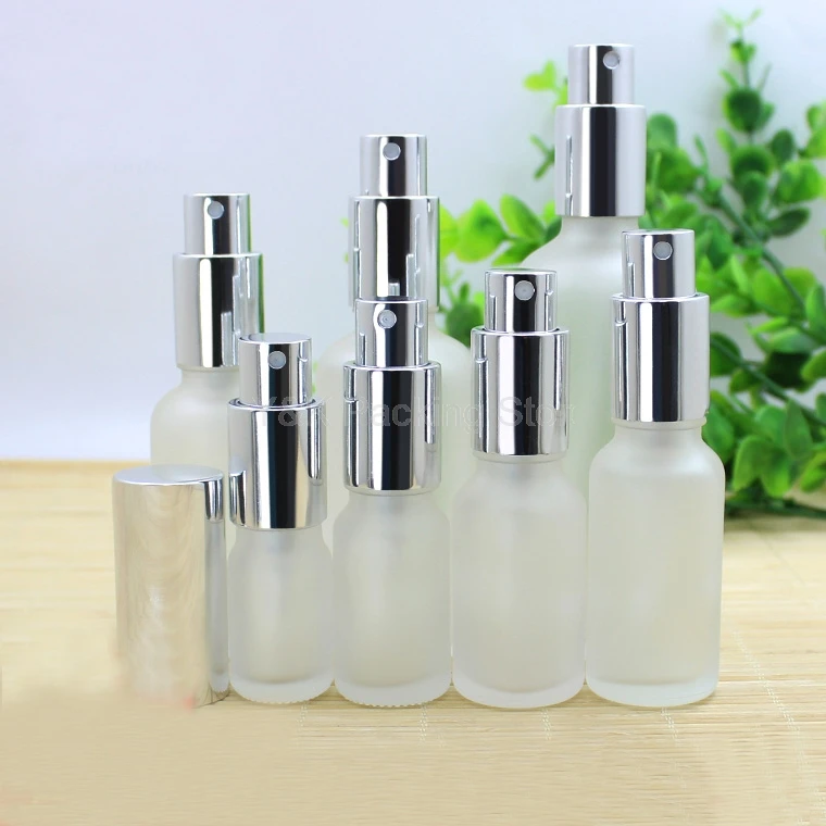 ^*Best Offers 5ML,10ML,15ML,20ML,30ML,50ml,100ml Frosted Glass Bottle,Empty Spray Pump bottles,Silver Cap Atomizer perfume Packing container ^*Best Offers 5ML,10ML,15ML,20ML,30ML,50ml,100ml Frosted Glass Bottle,Empty Spray Pump bottles,Silver Cap Atomizer perfume Packing container