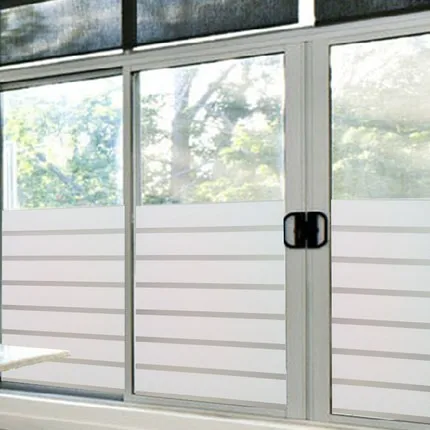Adhesivo Estático Para Ventanas – Privacidad Y Decoración Floral #43 (Fácil De Quitar Y Poner)