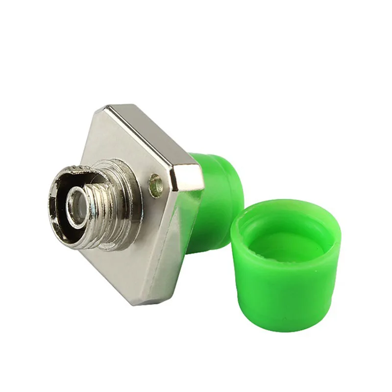 FC/APC to FC/APC Simplex Singlemode Square Solid TypeOptic Fiber Adapter Flange Coupling Connectors Fiber Coupler FC UPC