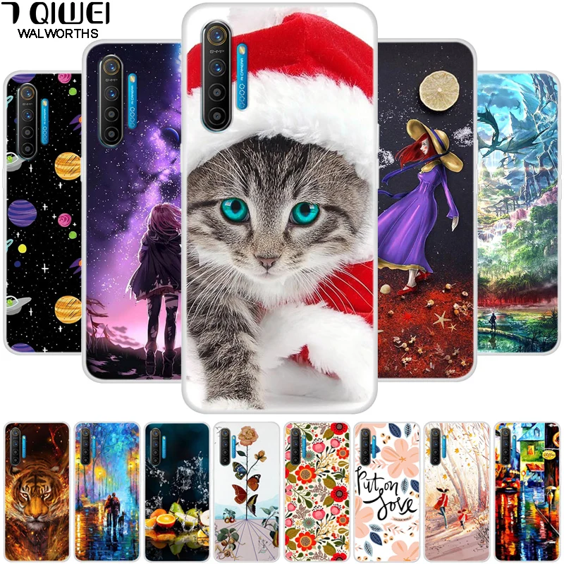 

For OPPO Realme XT Case Silicone Soft Christmas TPU Back Cover for OPPO Realme X2 Case RealmeXT RealmeX2 Funda Realme X T 2
