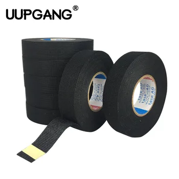 

1pcs 9/15/19/25/32mm 15meter Coroplast Cloth Fabric Adhesive Tape Heat Resistant for Cable Harness Protection Wiring Loom