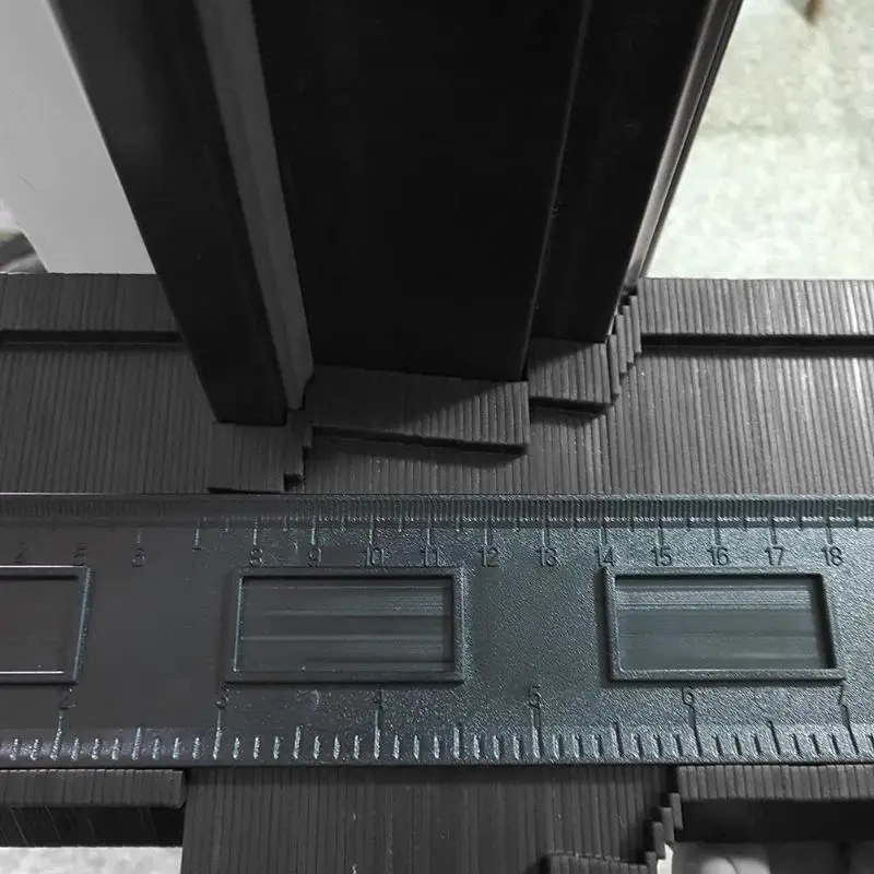 10 дюймов ABS контурный манометр ламинат плиточный профиль стабильный пошив молдинг Практичный Прочный копия деревянная маркировка общие инструменты
