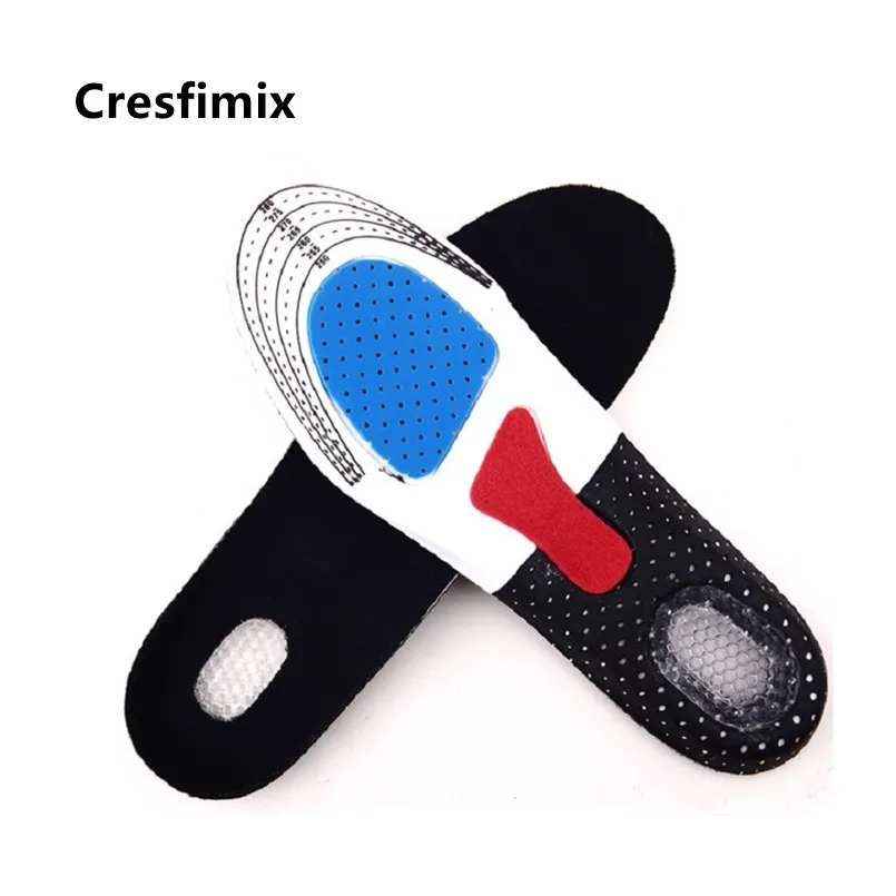 Cresfimix для мужчин размера плюс, дышащий светильник, мягкая обувь, стельки, мужские спортивные стельки для бега, Semelle De Chaussures C5536b