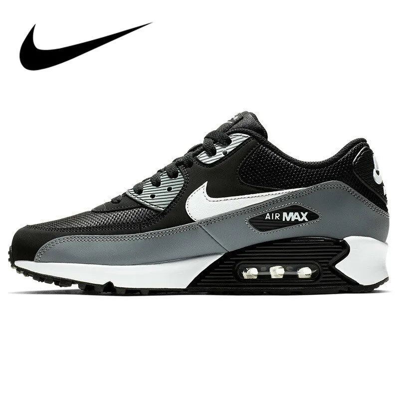 

Original NIKE AIR MAX 90 ESSENTIAL Men's Running Shoes Comfortable Sport Outdoor Sneakers Athletic Designer Footwear AJ1285-018