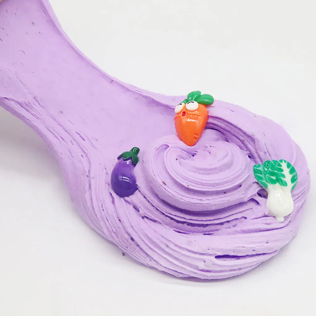 60 мл/100 мл squishies visquous смешивание овощей облачный слайм шпатлевка